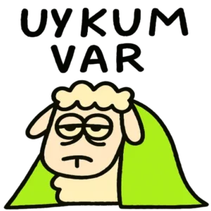 WhatsApp Günlük Sohbet Modu Stickerları Vol.44 – Türkçe WhatsApp sticker paketi