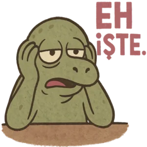 WhatsApp Günlük Sohbet Modu Stickerları Vol.74 – Türkçe WhatsApp sticker paketi