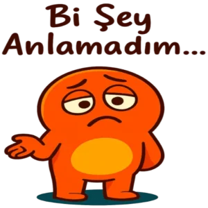 WhatsApp Tepki ve Günlük Stickerlar Vol.1 – Türkçe WhatsApp sticker paketi
