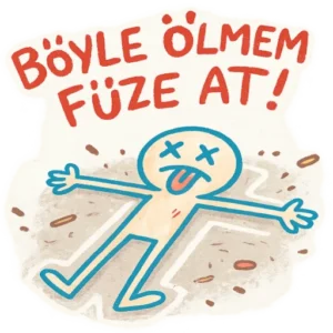 WhatsApp Tepki ve Günlük Stickerlar Vol.16 – Türkçe WhatsApp sticker paketi