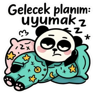 WhatsApp Tepki ve Günlük Stickerlar Vol.17 – Türkçe WhatsApp sticker paketi