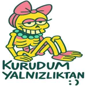 WhatsApp Tepki ve Günlük Stickerlar Vol.28 – Türkçe WhatsApp sticker paketi