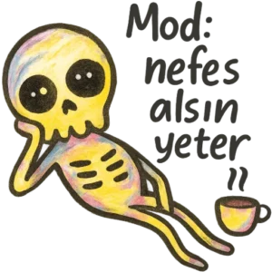 WhatsApp Tepki ve Günlük Stickerlar Vol.37 – Türkçe WhatsApp sticker paketi