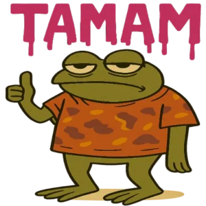 WhatsApp Tepki ve Günlük Stickerlar Vol.64 – Türkçe WhatsApp sticker paketi