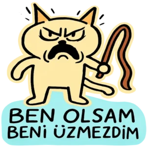 WhatsApp Trip ve Laf Sokma Stickerları Vol.3 – Türkçe WhatsApp sticker paketi