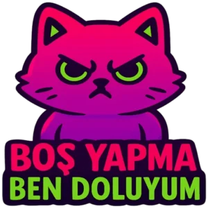 WhatsApp Trip ve Laf Sokma Stickerları Vol.53 – Türkçe WhatsApp sticker paketi