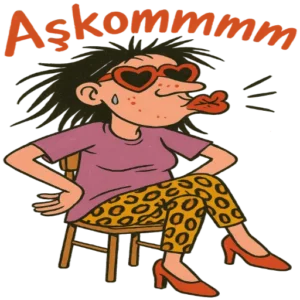 Aşko Kuşko Türkçe aşk stickerları Vol.1 – romantik, komik ve indirilebilir WhatsApp ve Telegram çıkartma paketi