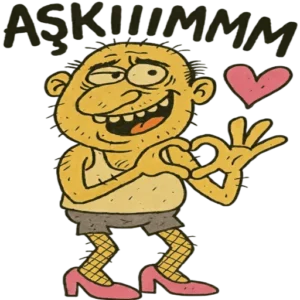 Türkçe Aşk Stickerları Vol.34 – romantik, komik ve indirilebilir WhatsApp ve Telegram çıkartma paketi