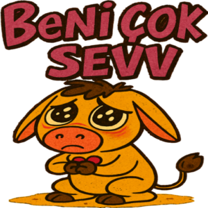 Türkçe Aşk Stickerları Vol.38 – romantik, komik ve indirilebilir WhatsApp ve Telegram çıkartma paketi